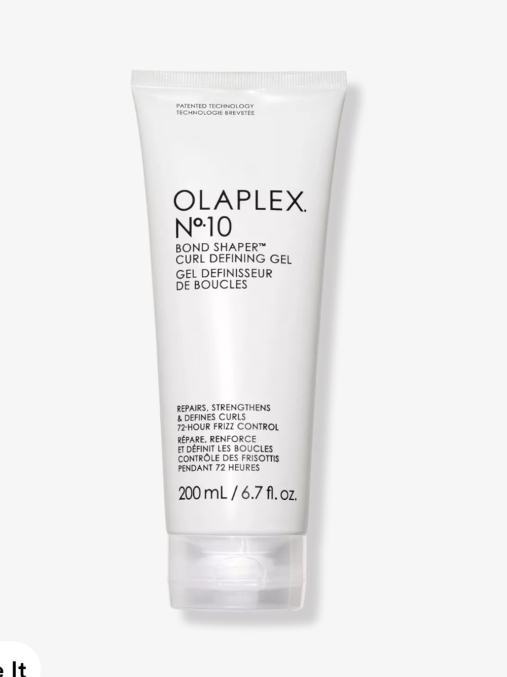 OLAPLEX No.10 bond shaper curl defining gel